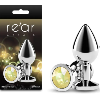 Rear Assets Silver - Medium - Yellow Gem